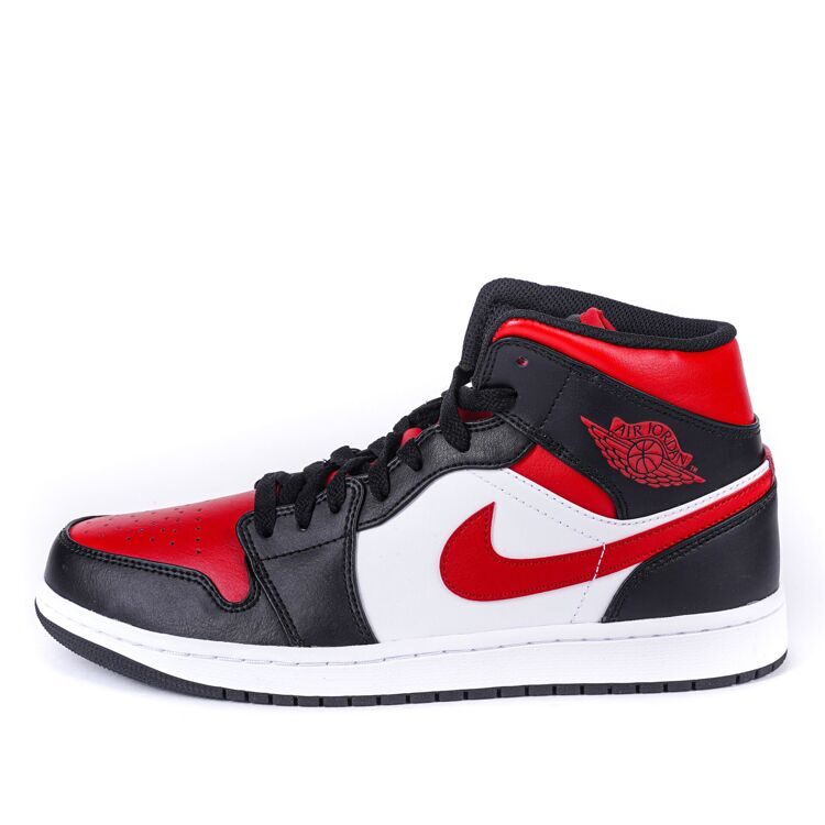 Nike  Air Jordan 1 Mid ''Bred toe''